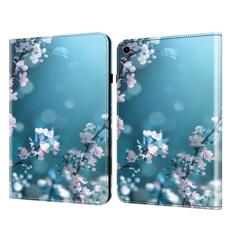 Hoesje Case iPad (2025) Telefoonhoesje Perzikbloesems