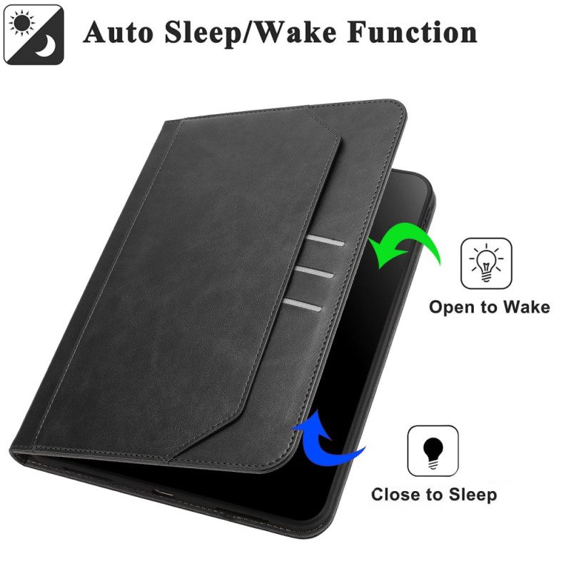 Hoesje Case iPad (2025) Telefoonhoesje Portemonnee En Handsfree Standaard