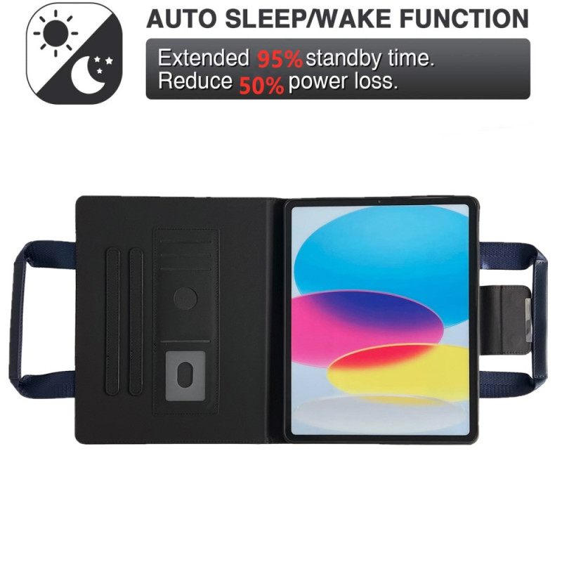 Hoesje Case iPad (2025) Telefoonhoesje Schoudertasmodel