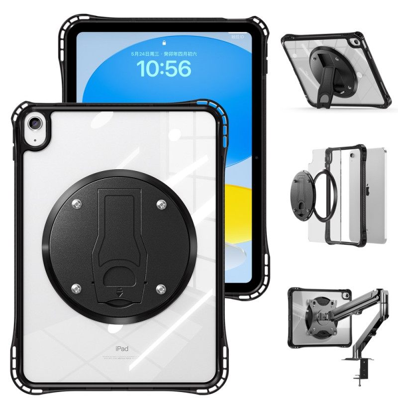 Hoesje iPad (2025) Transparante Geïntegreerde Standaard Bescherming Hoesje