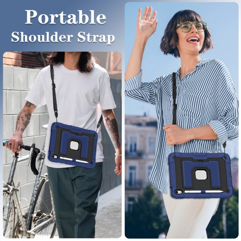 Hoesje iPad (2025) Ultra-robuust Met Schouderriem