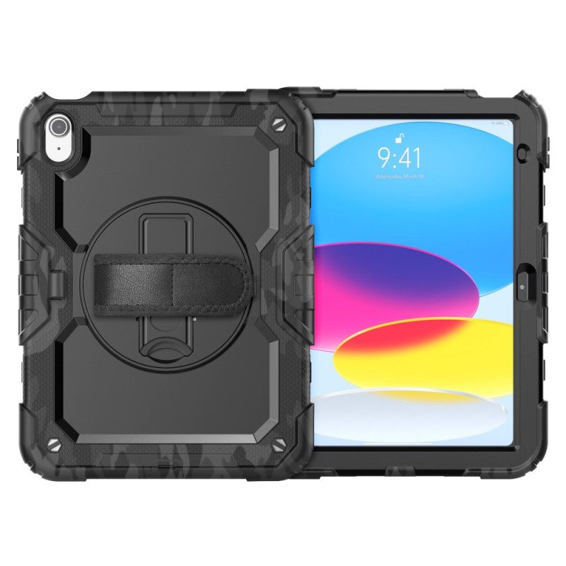 Hoesje iPad (2025) Volledige Bescherming Met Schouderriem Bescherming Hoesje