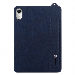 Hoesje Voor iPad (2025) Lederlook Met Riemondersteuning
