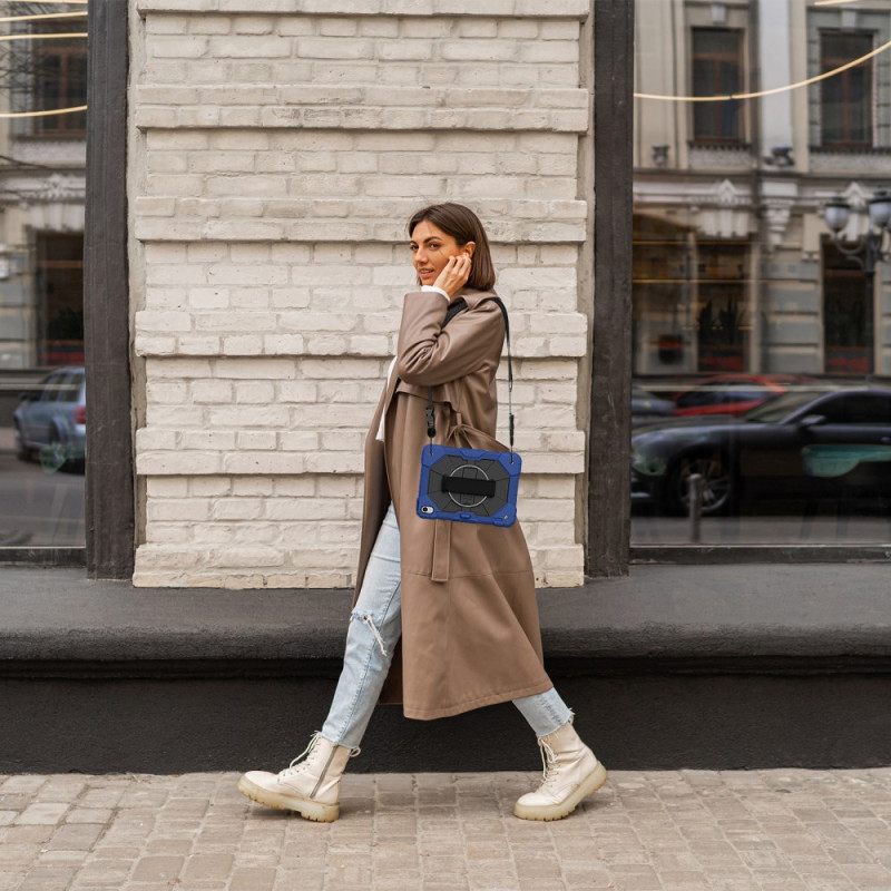 Hoesje Voor iPad (2025) Ultra-resistent Met Riem