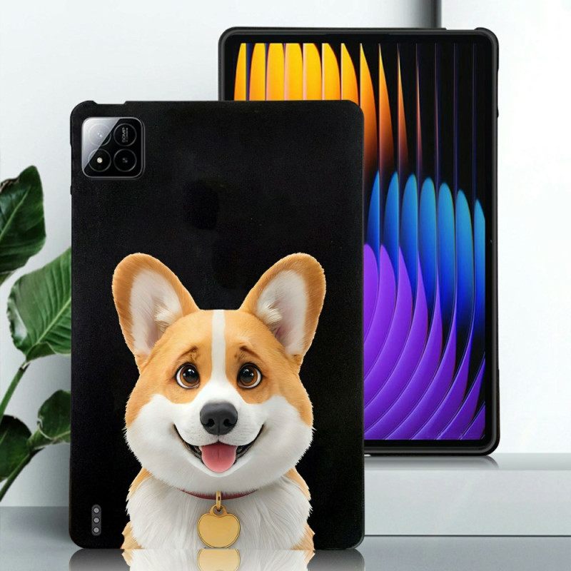 Cover Hoesje Xiaomi Pad 7 / 7 Pro Telefoonhoesje Corgi-motief