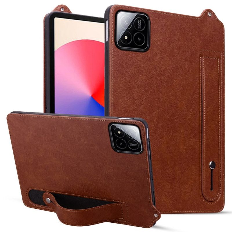 Cover Hoesje Xiaomi Pad 7 / 7 Pro Telefoonhoesje Kunstleer Met Riemhouder