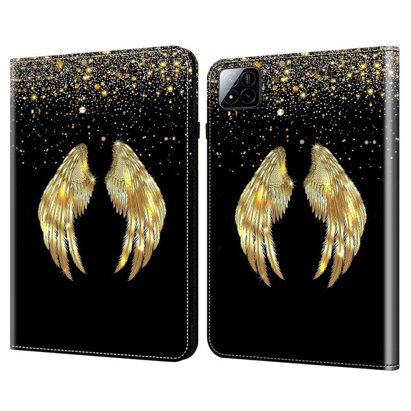 Cover Xiaomi Pad 7 / 7 Pro Gouden Vleugels Bescherming Hoesje