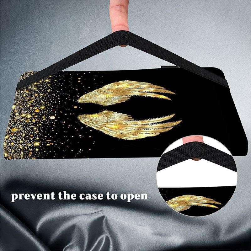 Cover Xiaomi Pad 7 / 7 Pro Gouden Vleugels Bescherming Hoesje