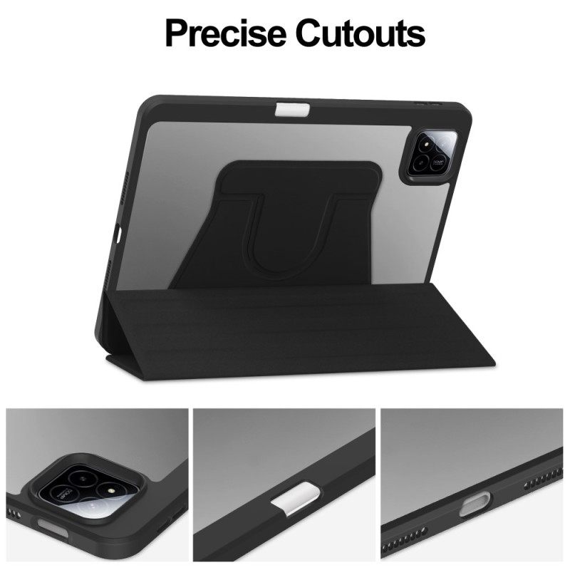Cover Xiaomi Pad 7 / 7 Pro Lederlook Met Draaibare Standaard Bescherming Hoesje