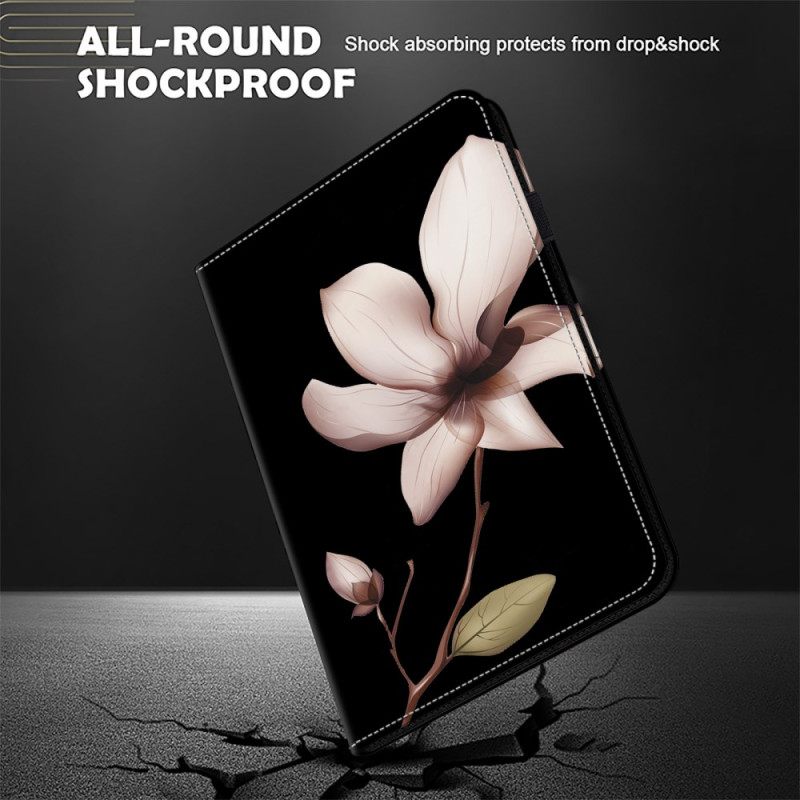 Cover Xiaomi Pad 7 / 7 Pro Roze Bloem Bescherming Hoesje