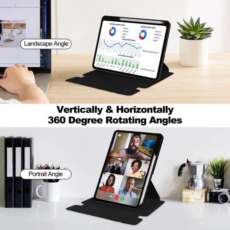 Hoesje Case Xiaomi Pad 7 / 7 Pro Lederlook Met Draaibare Standaard