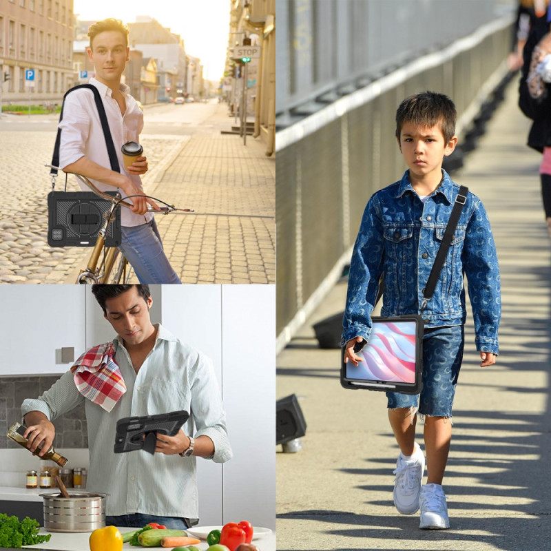 Hoesje Voor Xiaomi Pad 7 / 7 Pro Ultrabestendig Met Standaard En Schouderband