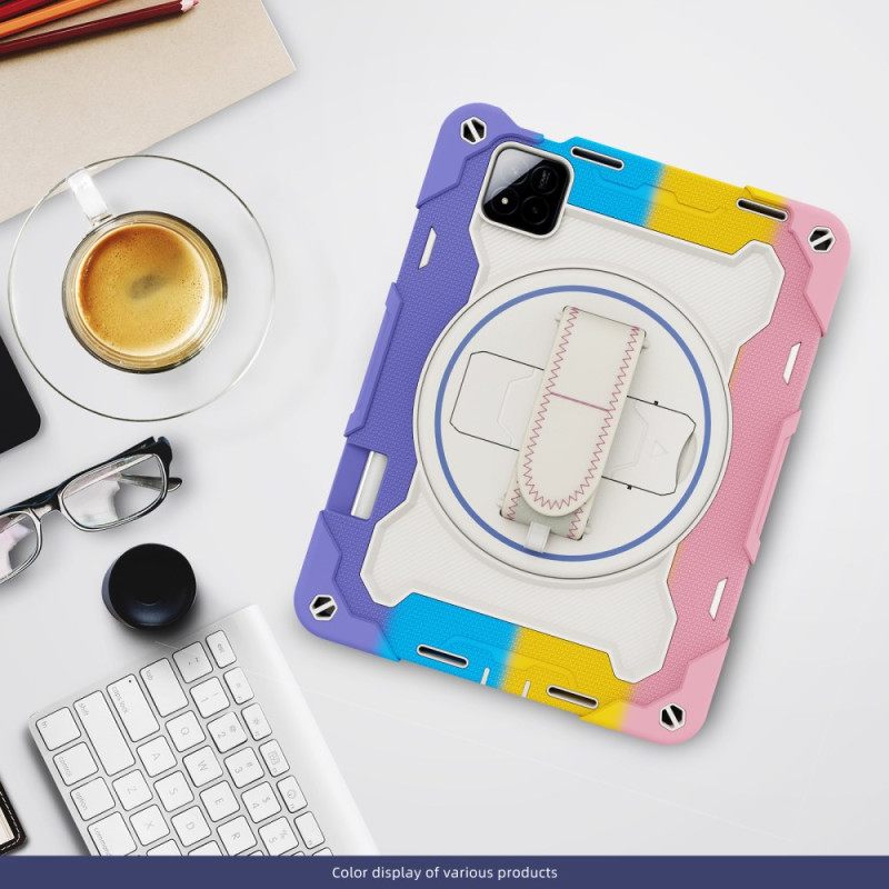 Hoesje Xiaomi Pad 7 / 7 Pro Ultrabestendig Met Band En Standaard