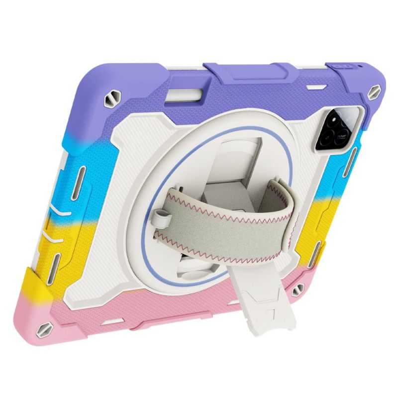 Hoesje Xiaomi Pad 7 / 7 Pro Ultrabestendig Met Band En Standaard