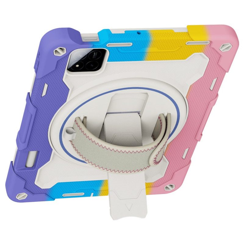 Hoesje Xiaomi Pad 7 / 7 Pro Ultrabestendig Met Band En Standaard