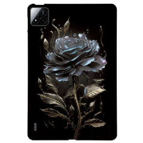 Hoesje Xiaomi Pad 7 / 7 Pro Zwarte Roos