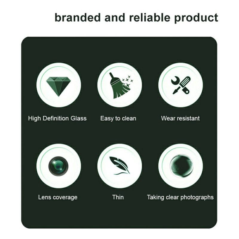 Lensbeschermer Van Gehard Glas Voor Xiaomi Pad 7 / Pad 7 Pro Camera (zwarte Versie)