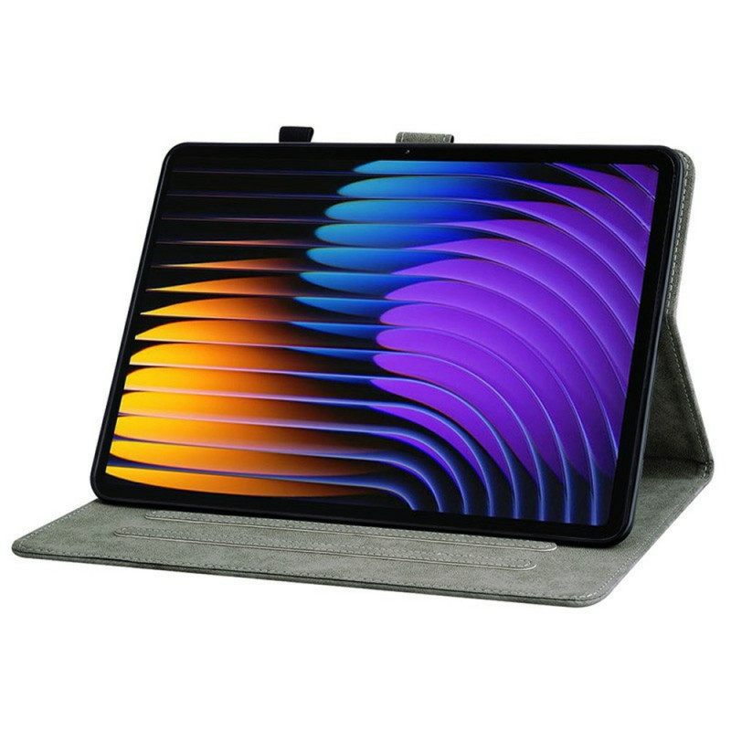 Leren Hoesje Voor Xiaomi Pad 7 / 7 Pro Vintage Kunstleer