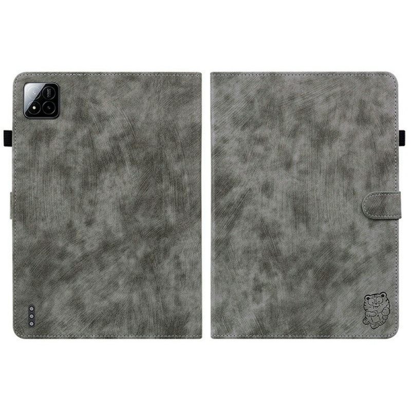 Leren Hoesje Voor Xiaomi Pad 7 / 7 Pro Vintage Kunstleer