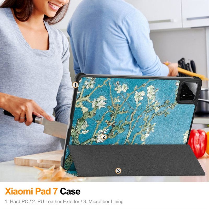 Xiaomi Pad 7 / 7 Pro Bloemenpatroon