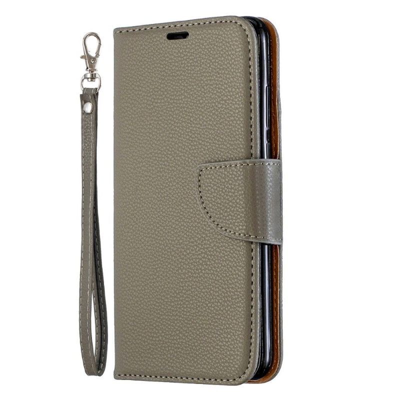 Case voor Huawei P30 Lite Folio-hoesje Folio Met Band Met Generfd Leereffect