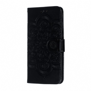 Cover voor Huawei P30 Lite Folio-hoesje Folio Met Mandalariem