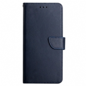 Leren Hoesje voor Samsung Galaxy A13 5G / A04s Band Van Stof En Leereffect