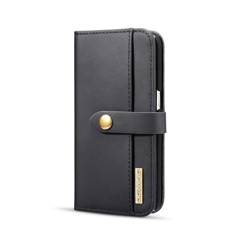 Hoesje Folio-hoesje voor Samsung Galaxy S7 Leer Met Verwijderbare Schaal