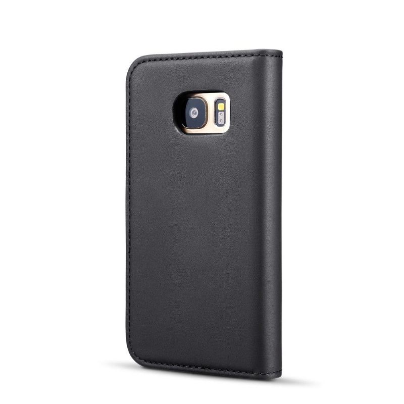 Hoesje Folio-hoesje voor Samsung Galaxy S7 Leer Met Verwijderbare Schaal