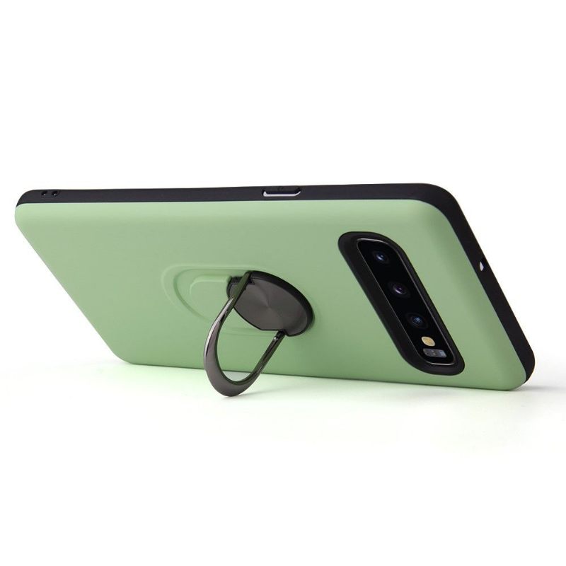 Hoesje voor Samsung Galaxy S10 5G Mat Effect Met Steun Op De Rug