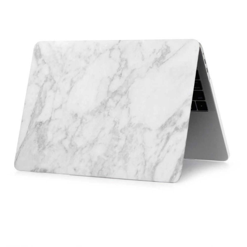 Macbook Pro 13 Case / Marble Touch Bar - Grijs