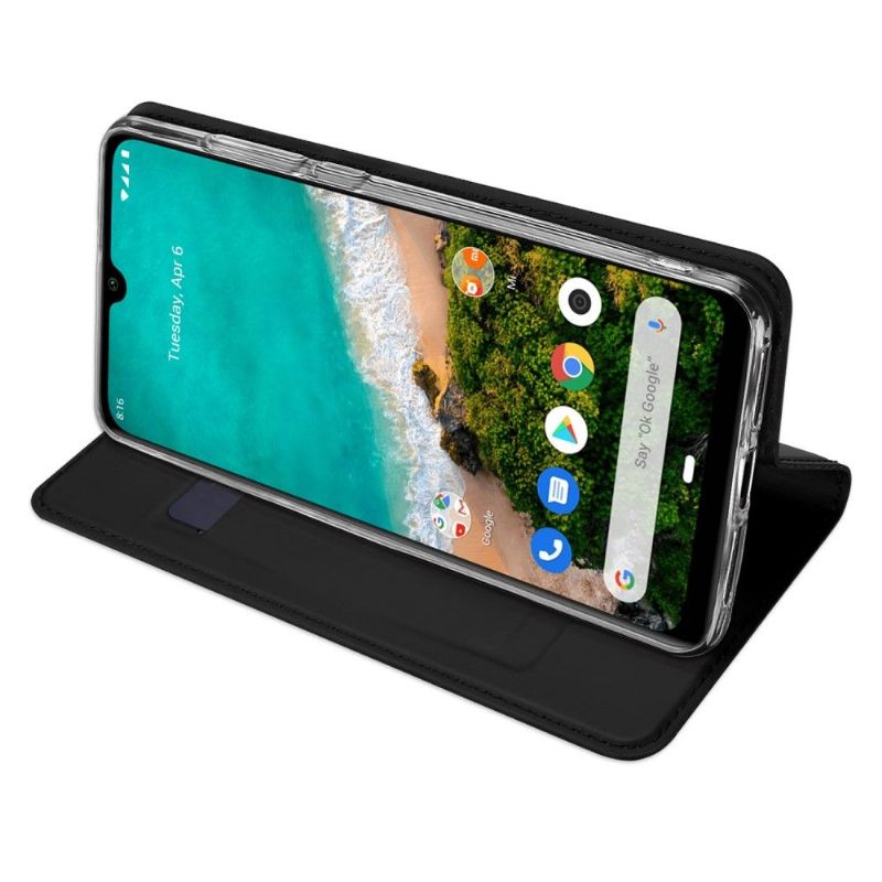 Leren Hoesje voor Xiaomi Mi A3 Bescherming Satijnen Coating