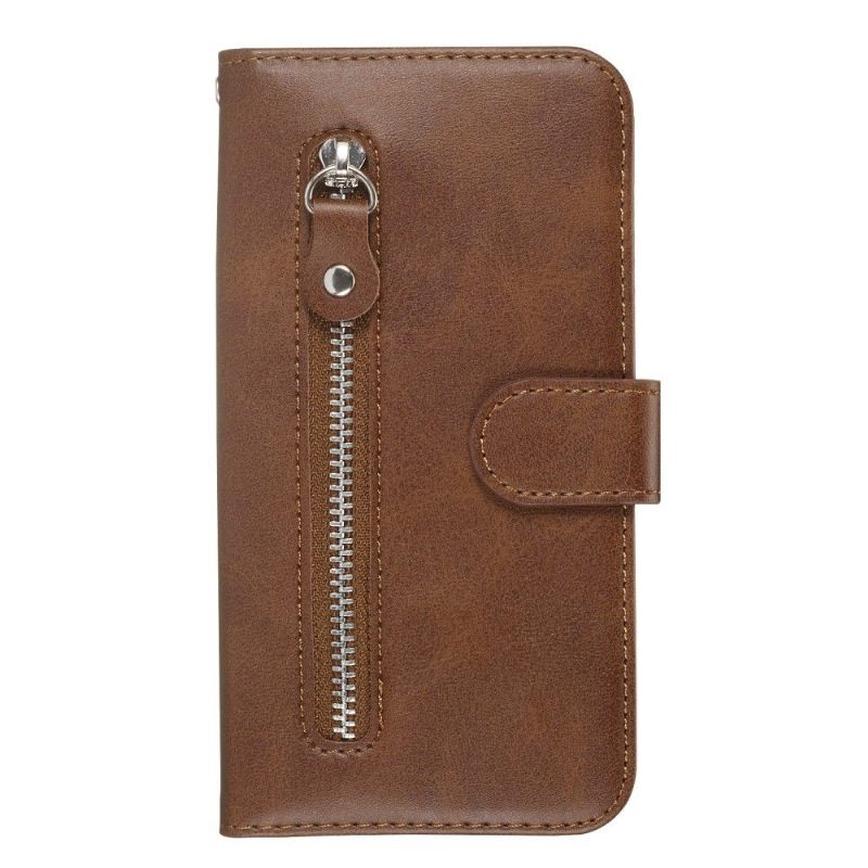 Leren Hoesje voor Xiaomi Mi A3 Zak Met Rits