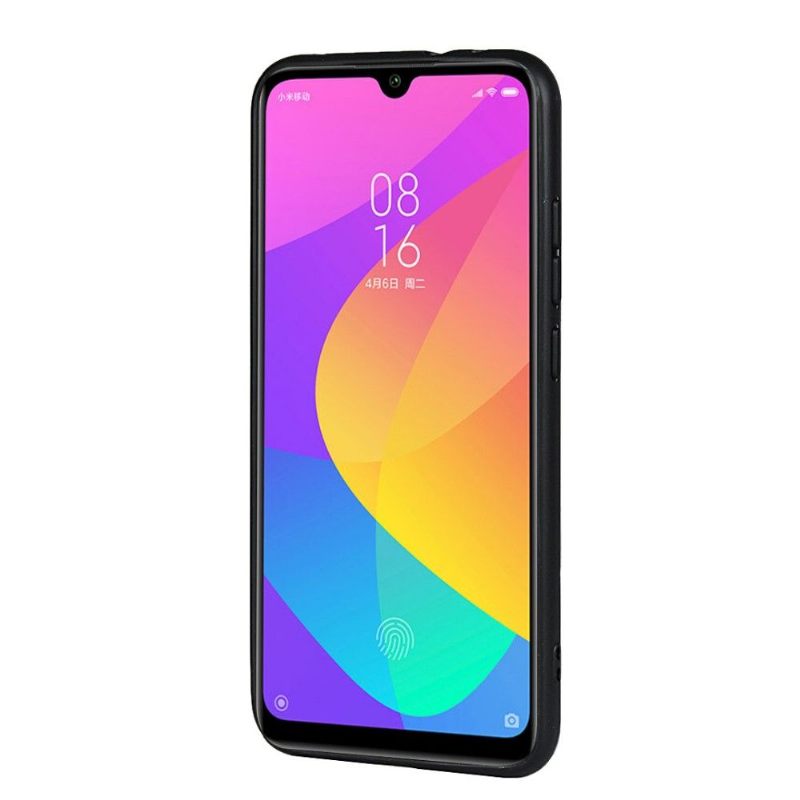 Telefoonhoesje voor Xiaomi Mi A3 Bescherming Kaarthouder Met Leren Effect