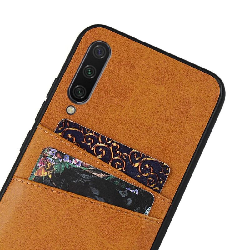 Telefoonhoesje voor Xiaomi Mi A3 Bescherming Kaarthouder Met Leren Effect