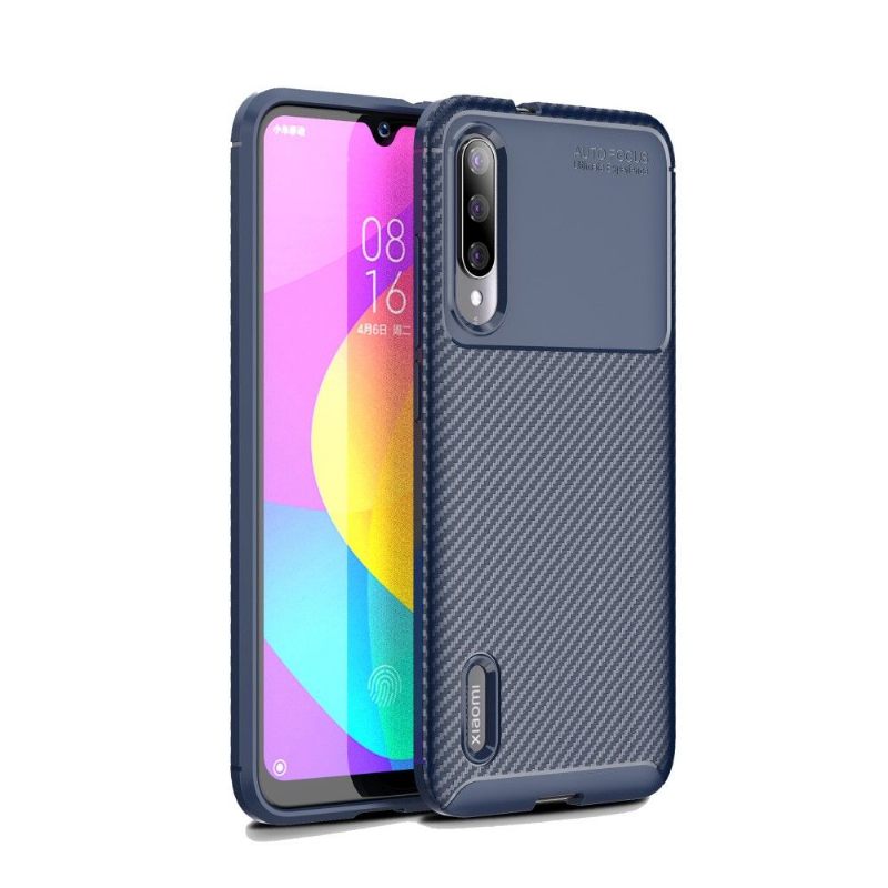 Telefoonhoesje voor Xiaomi Mi A3 Bescherming Karbon Classy