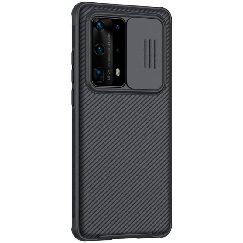 Hoesje voor Huawei P40 Pro+ Anti-fall Met Achterste Lensdop