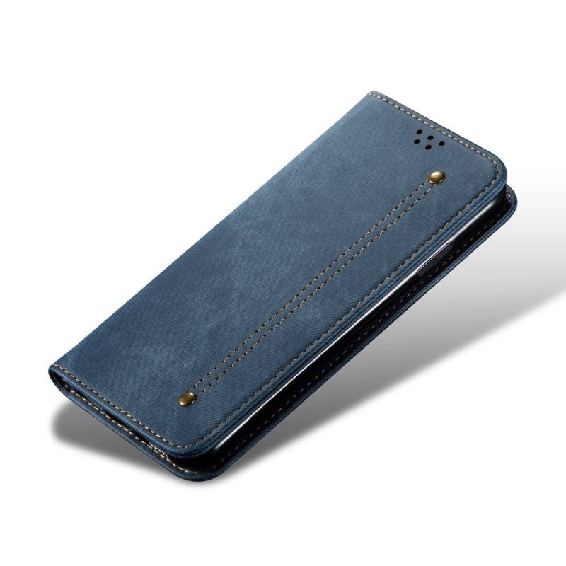 Flip Case voor Xiaomi 12 Pro Jeans In Giulia-stijl