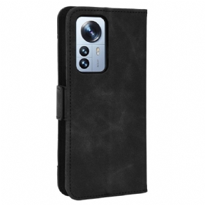 Flip Case voor Xiaomi 12 Pro Premium Met Kaarthouder