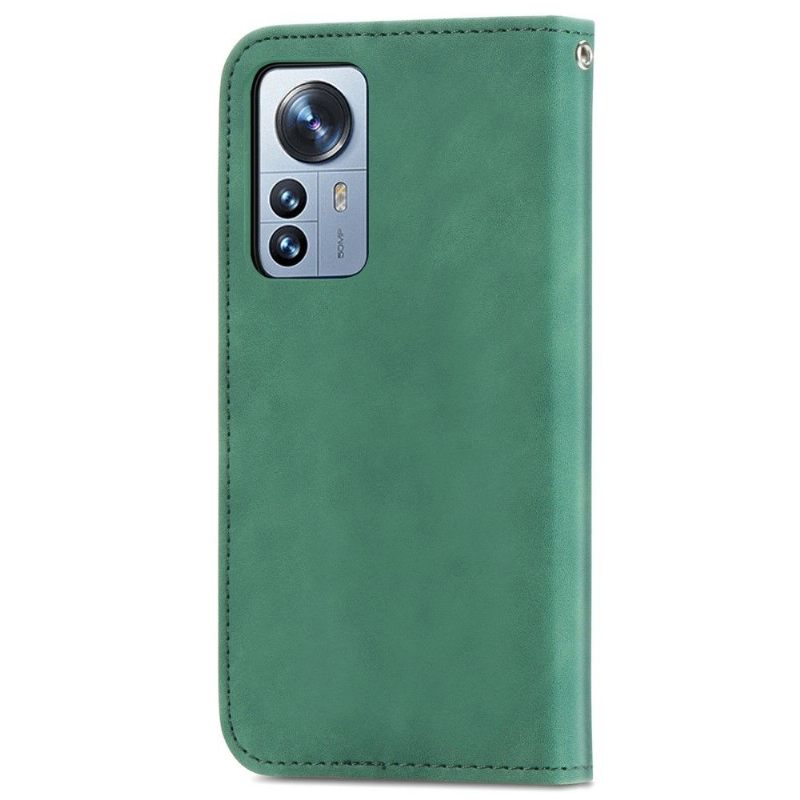 Flip Case voor Xiaomi 12 Pro Zakelijk Retro