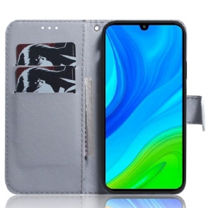 Folio-hoesje voor Xiaomi 12 Pro Witte Bloemen