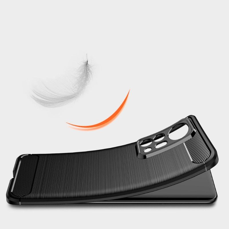 Hoesje voor Xiaomi 12 Pro Anti-fall Geborsteld Siliconeneffect