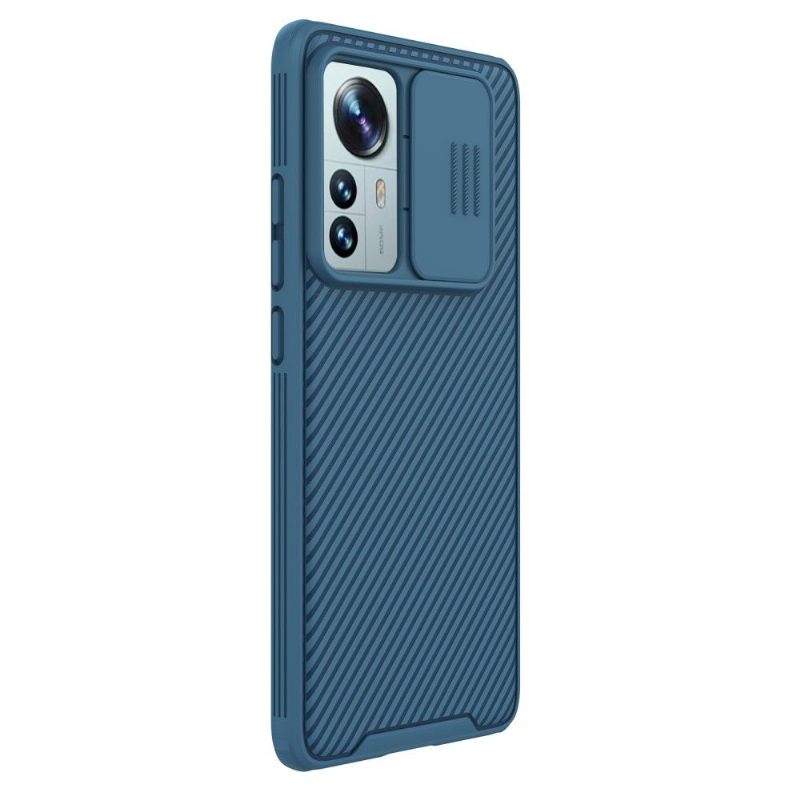 Hoesje voor Xiaomi 12 Pro Camshield Met Achterste Lensdop