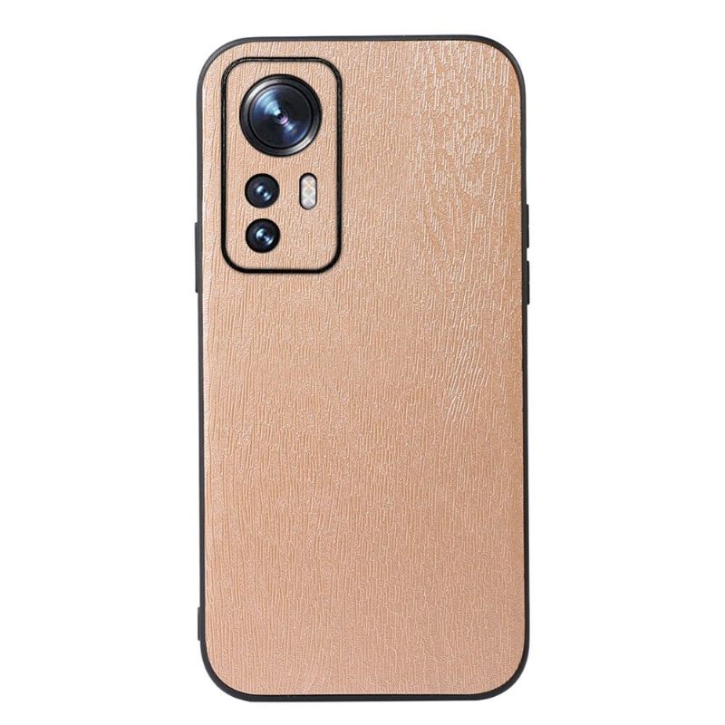 Hoesje voor Xiaomi 12 Pro Schorseffect Van Kunstleer
