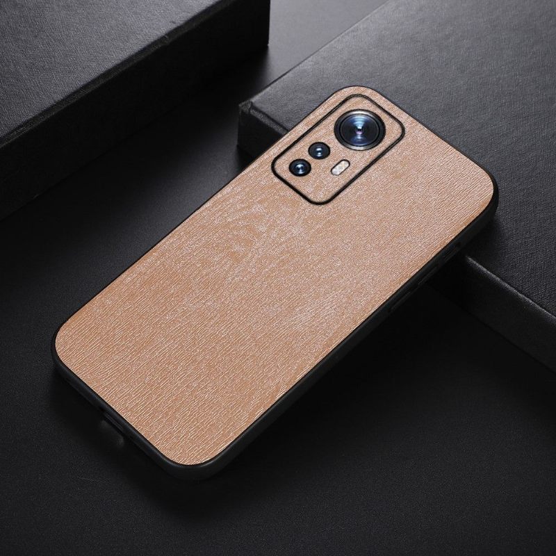 Hoesje voor Xiaomi 12 Pro Schorseffect Van Kunstleer