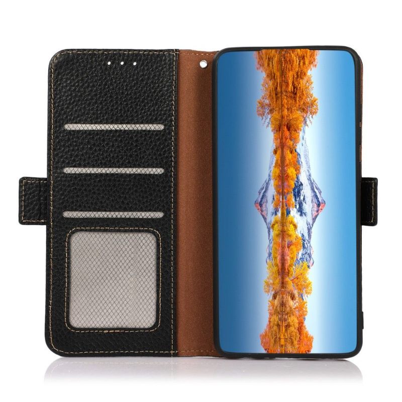 Leren Hoesje voor Xiaomi 12 Pro Bescherming Khazneh Generfd Leer Eerst