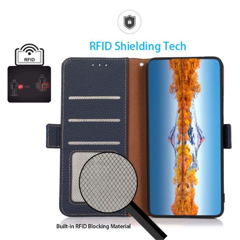 Leren Hoesje voor Xiaomi 12 Pro Bescherming Khazneh Generfd Leer Eerst