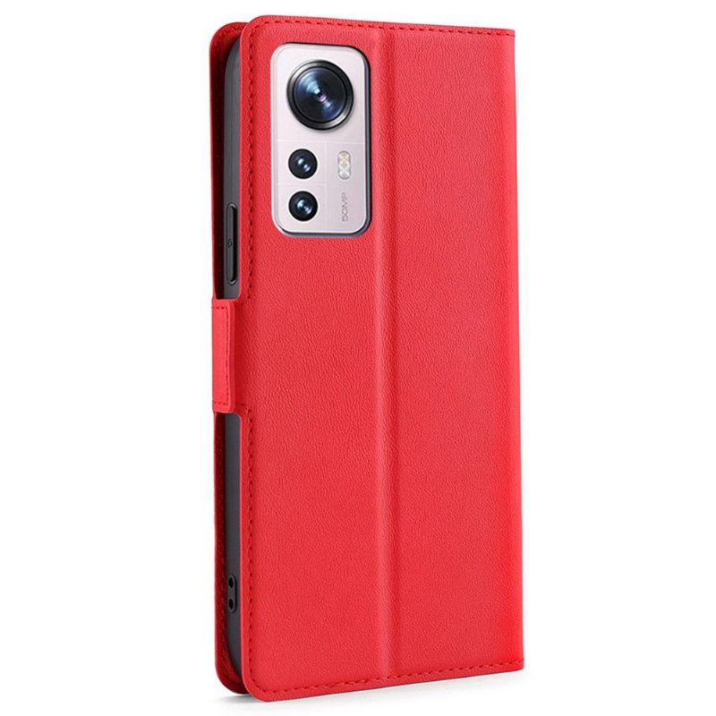 Leren Hoesje voor Xiaomi 12 Pro Kunstleer Minimalistisch Bedrijf