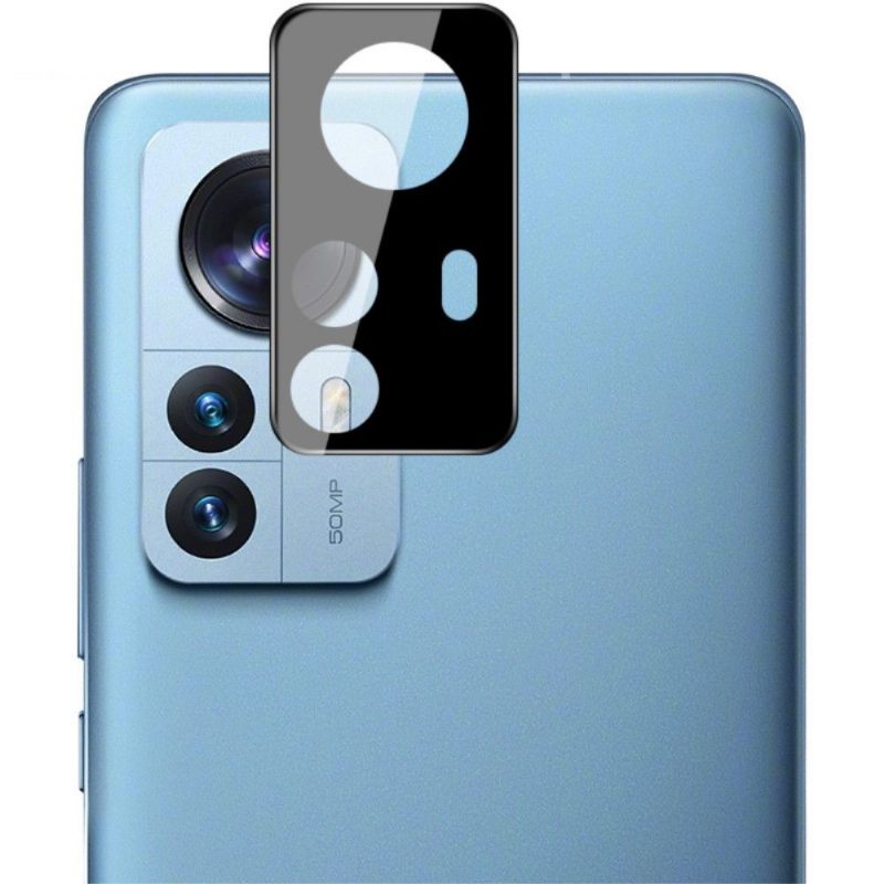 Xiaomi 12 Pro Lensbeschermer Gehard Glas - Zwart