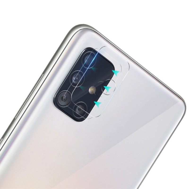 2 Gehard Glas Voor Samsung Galaxy A51-Lens